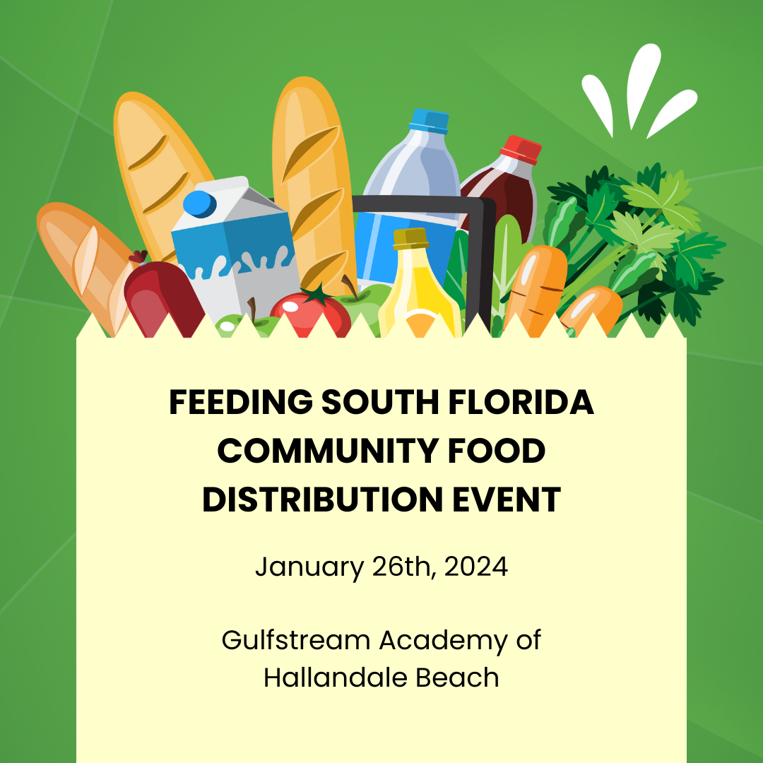 •	Feeding South Florida Community Food Distribution Event